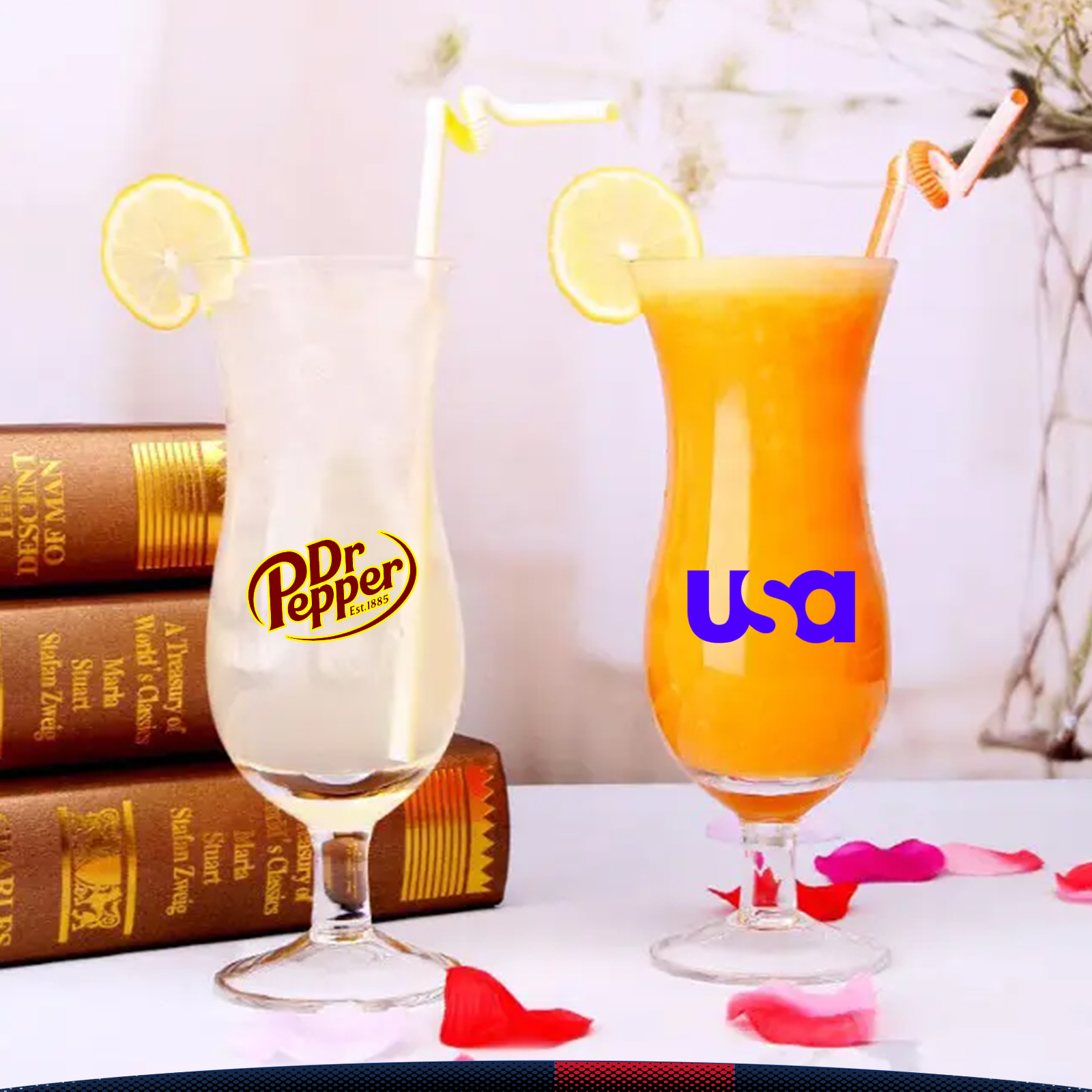 12 Oz. Clear Hurricane Glasses 3