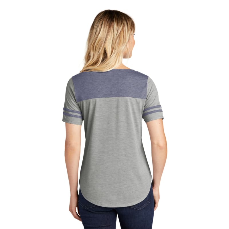 Sport-Tek Women's PosiCharge Tri-Blend Wicking Fan Tee. 13