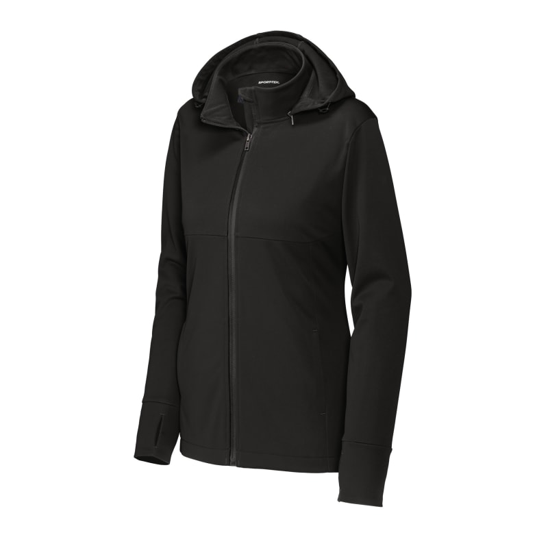 Sport-Tek Women's Hooded Soft Shell Jacket 8