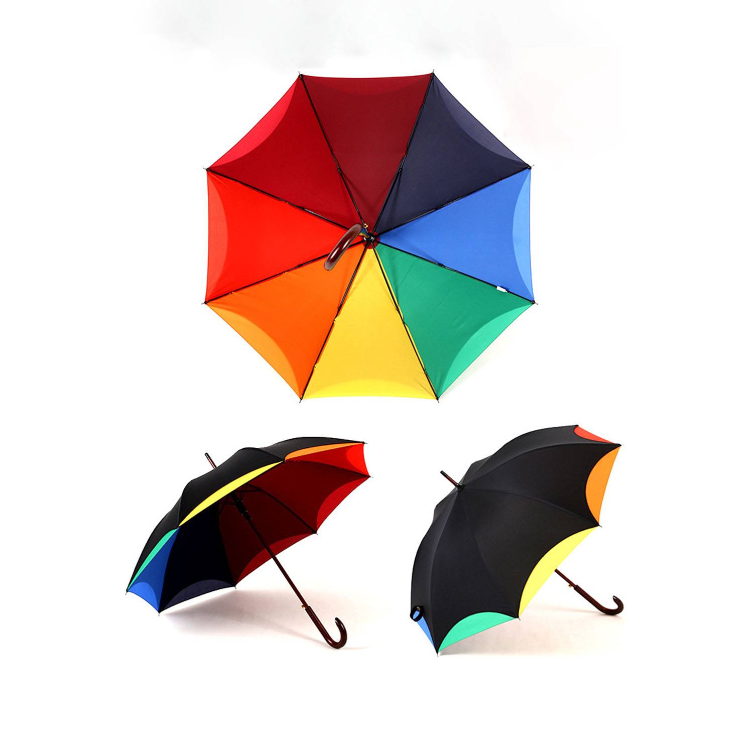 Double Layer Rainbow Umbrella 6