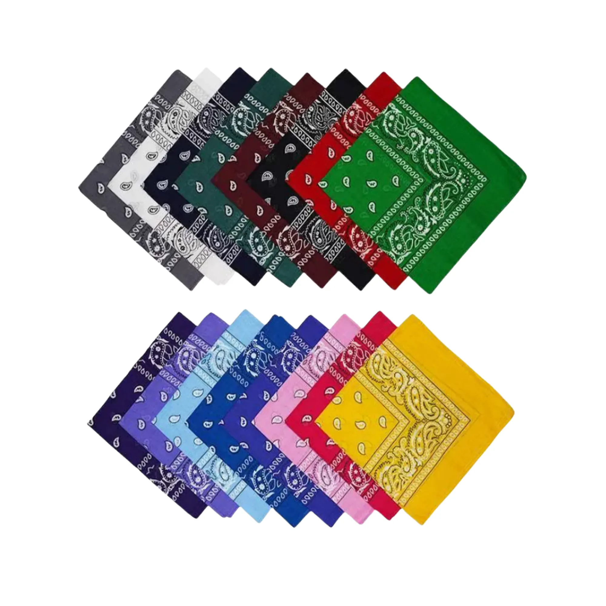 Soft Polyester Square Bandannas 1