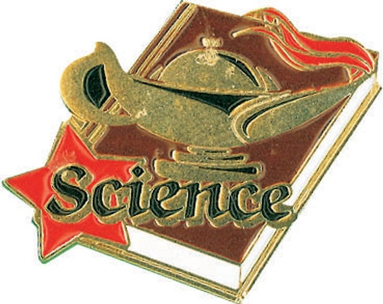 Science Lapel Pin (1-1/4")