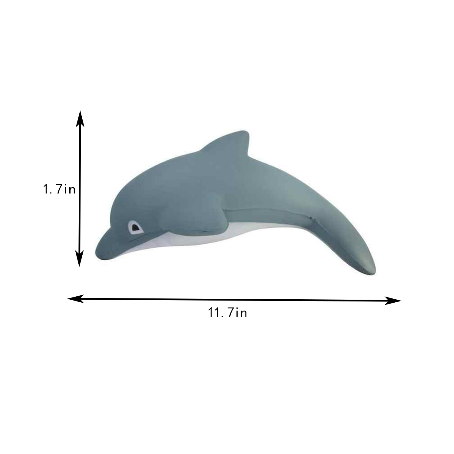 PU Foam Dolphin Stress Reliever Toys 4