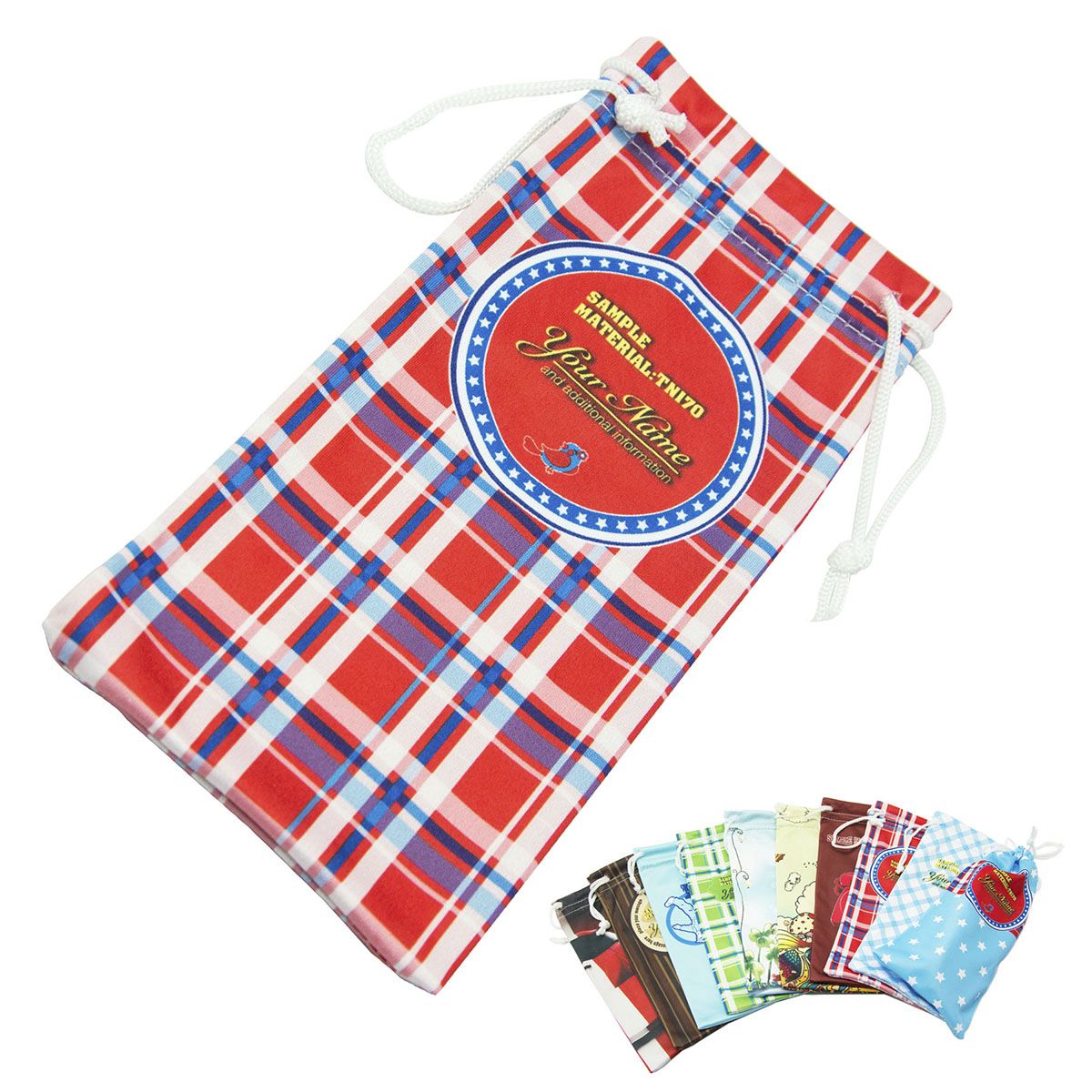 Deluxe Microfiber Sunglass bag - 3.5 x 7 inch 2