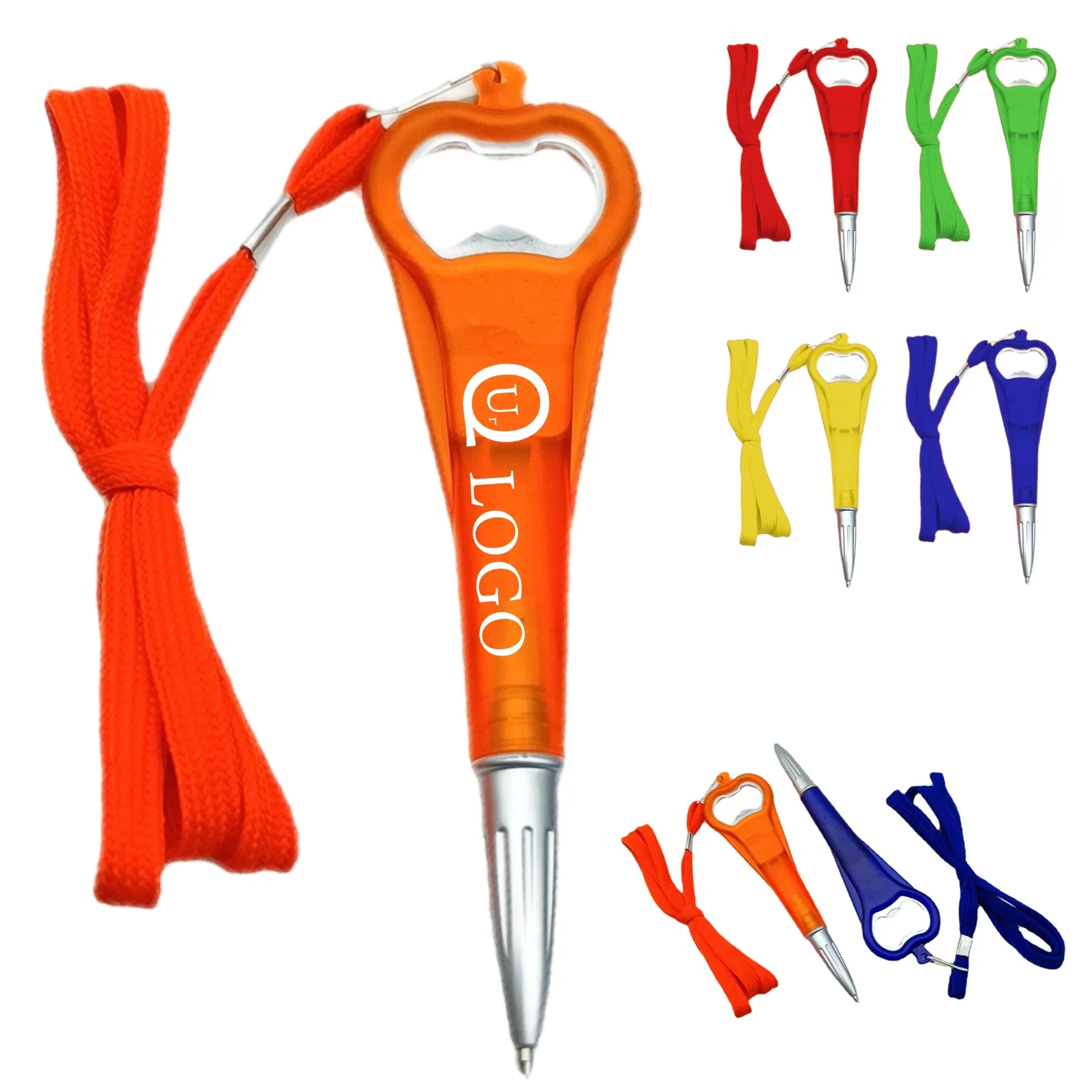 Bottle Opener Magnet Pen with Lanyard 4
