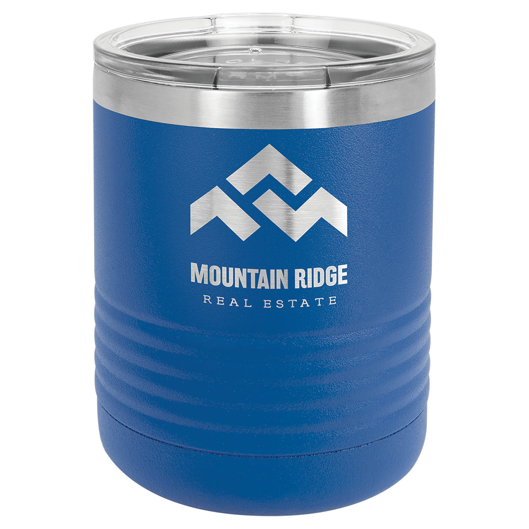 10 Oz. Stainless Steel Vacuum Insulated Ringneck Tumbler With Clear Lid 6