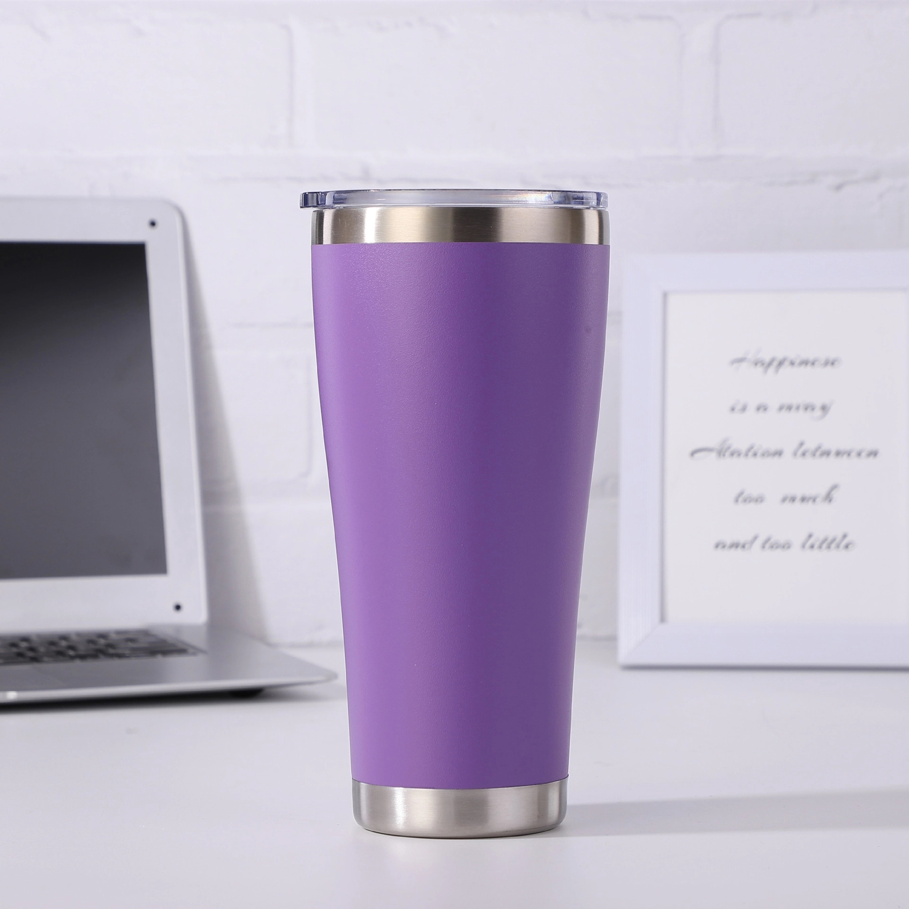 Double Wall Vacuum Insulated Coffee Cup 5
