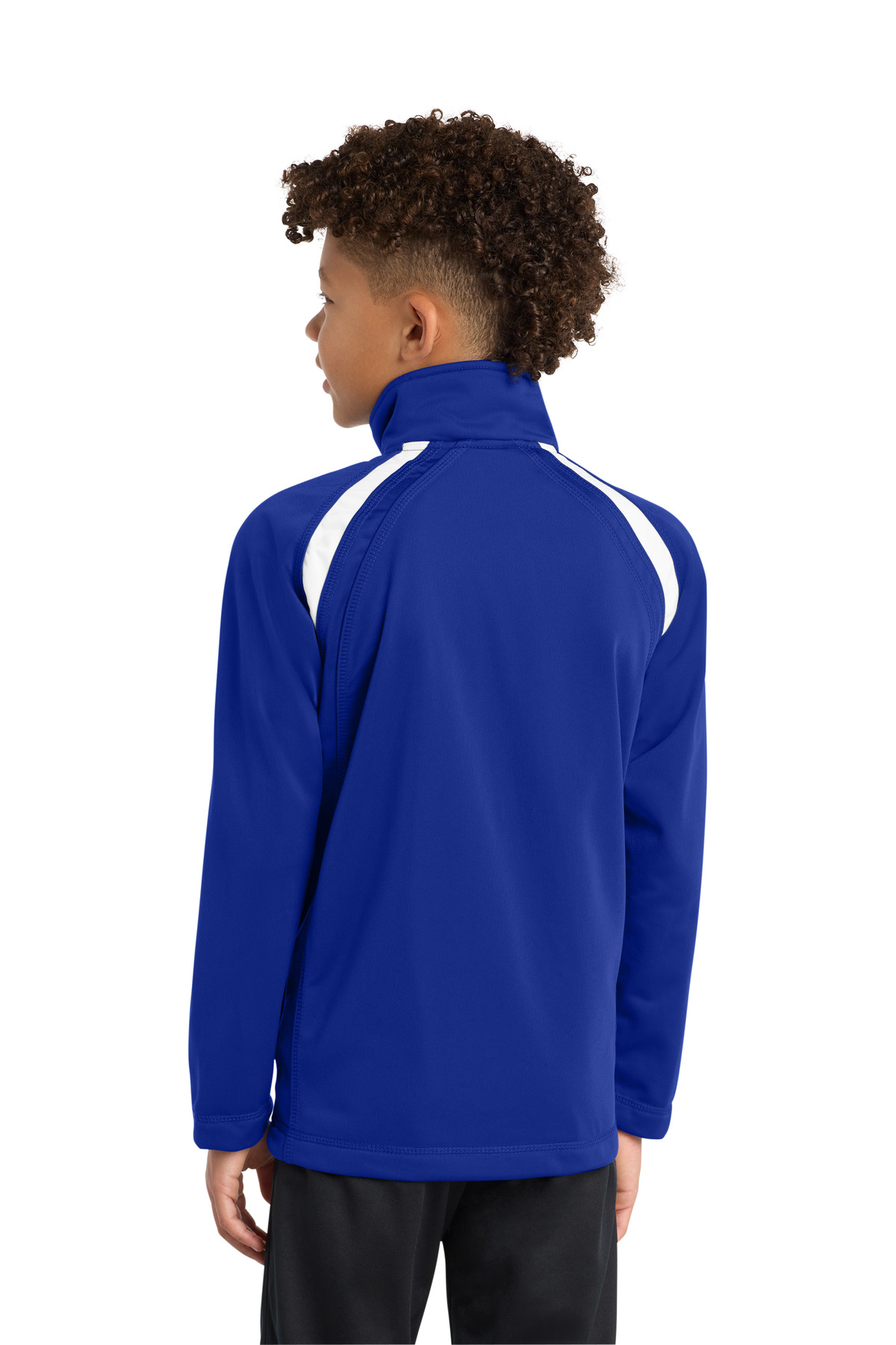 Sport-Tek Youth Tricot Track Jacket. YST90 12
