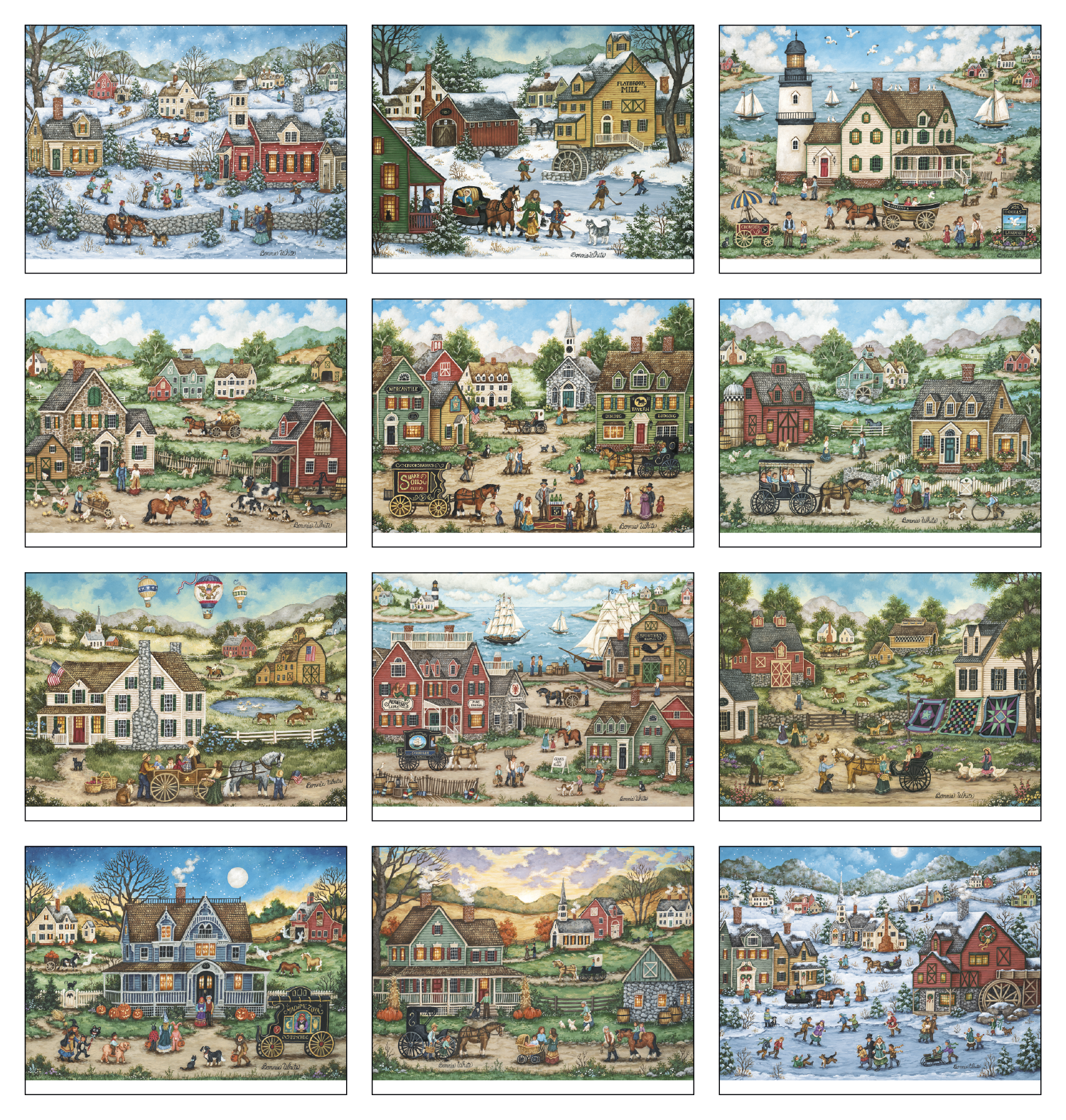 Triumph® Calendars Folk Art Calendar 11