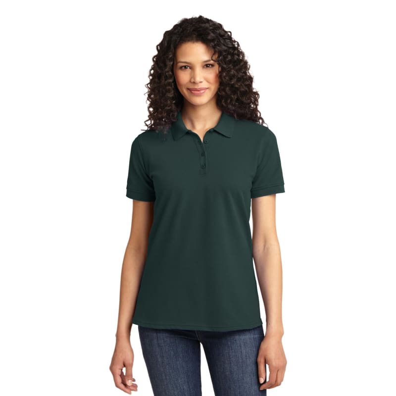 Port & Company Women's Core Blend Pique Polo. 10