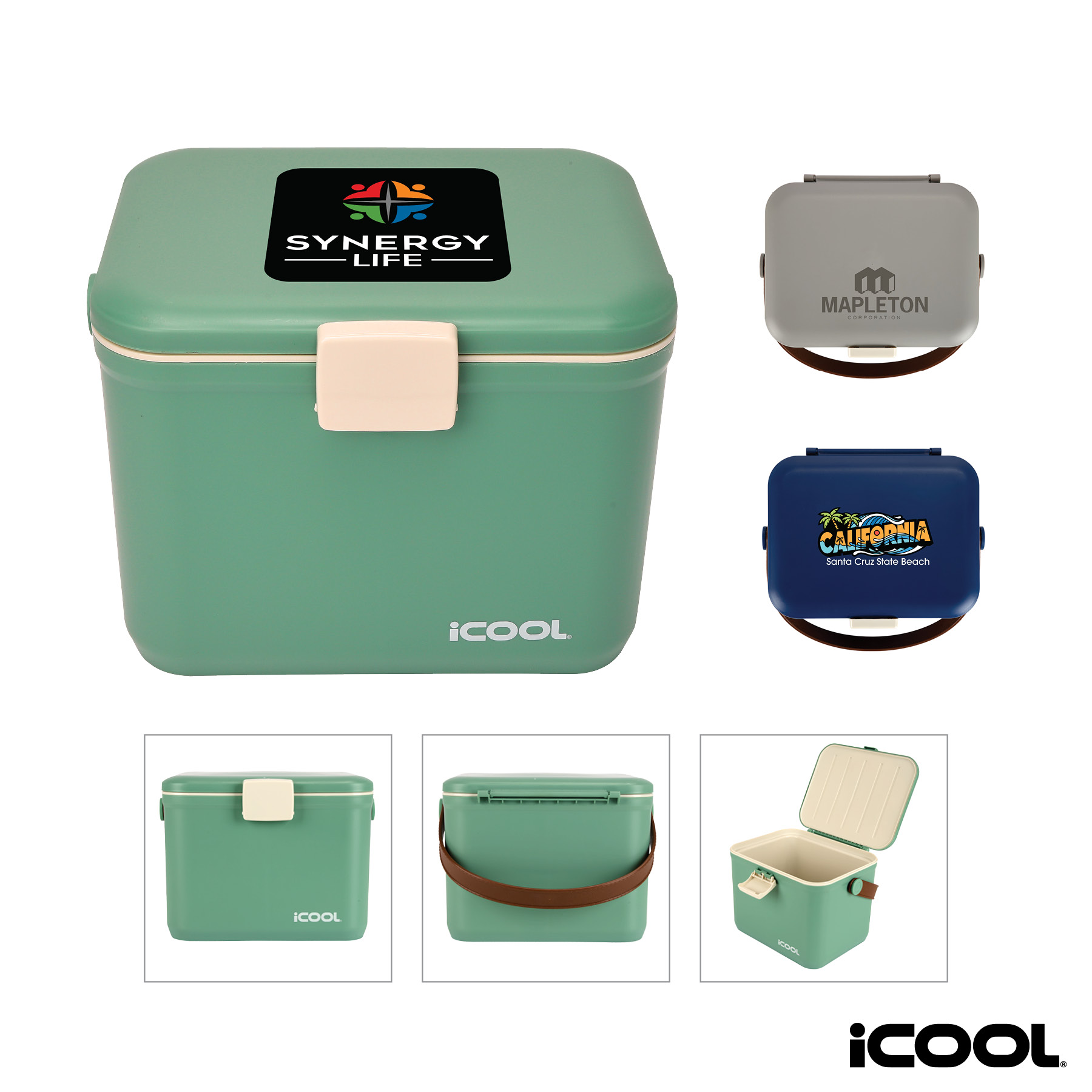 iCOOL Hale 6-Can, 5.25 Qt Hard Sided Cooler 25