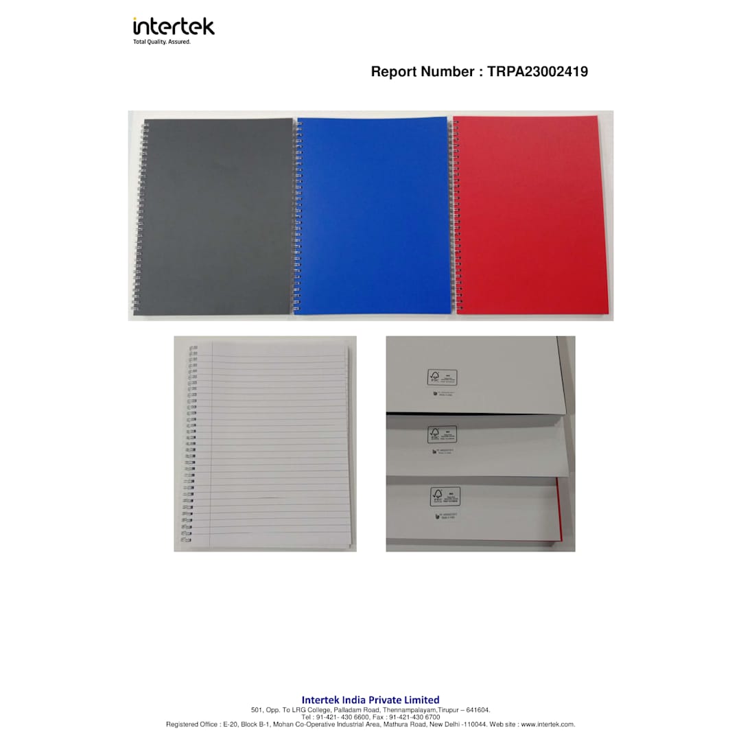 FSC® Mix 8.5" x 11" Remark 1-subject Notebook 136