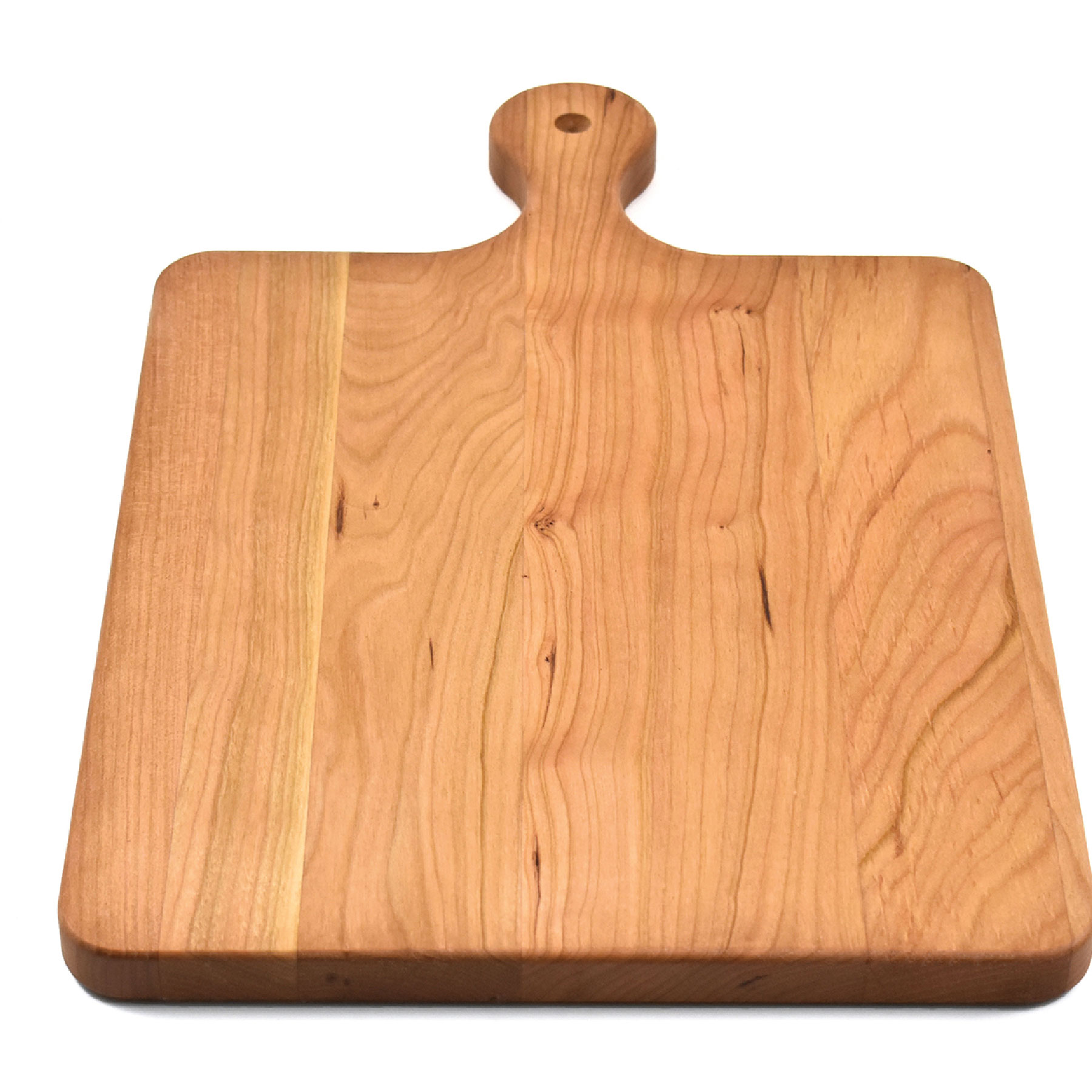 10 1/2" x 16" Cherry Paddle Cutting Board 3