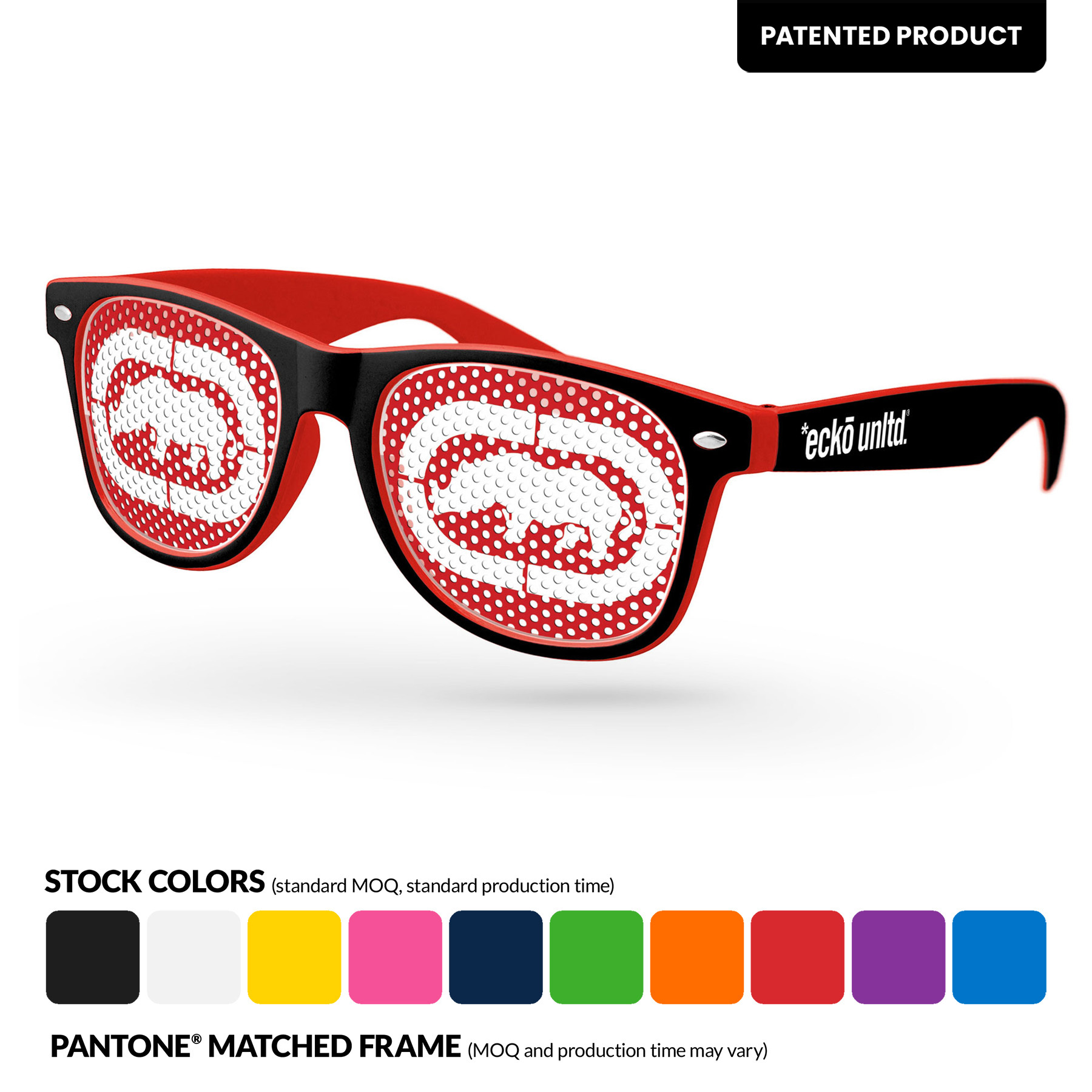 2-Tone Retro Pinhole Sunglasses 13