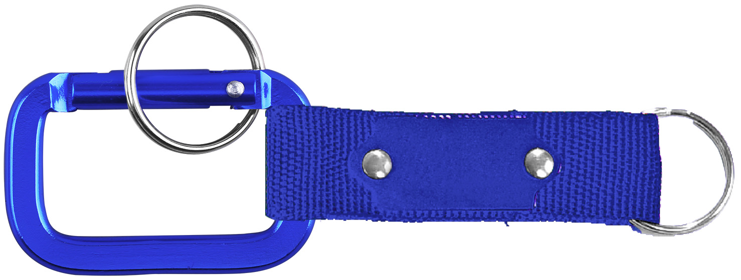 Square Shaped Carabiner with Strap and Plate 4