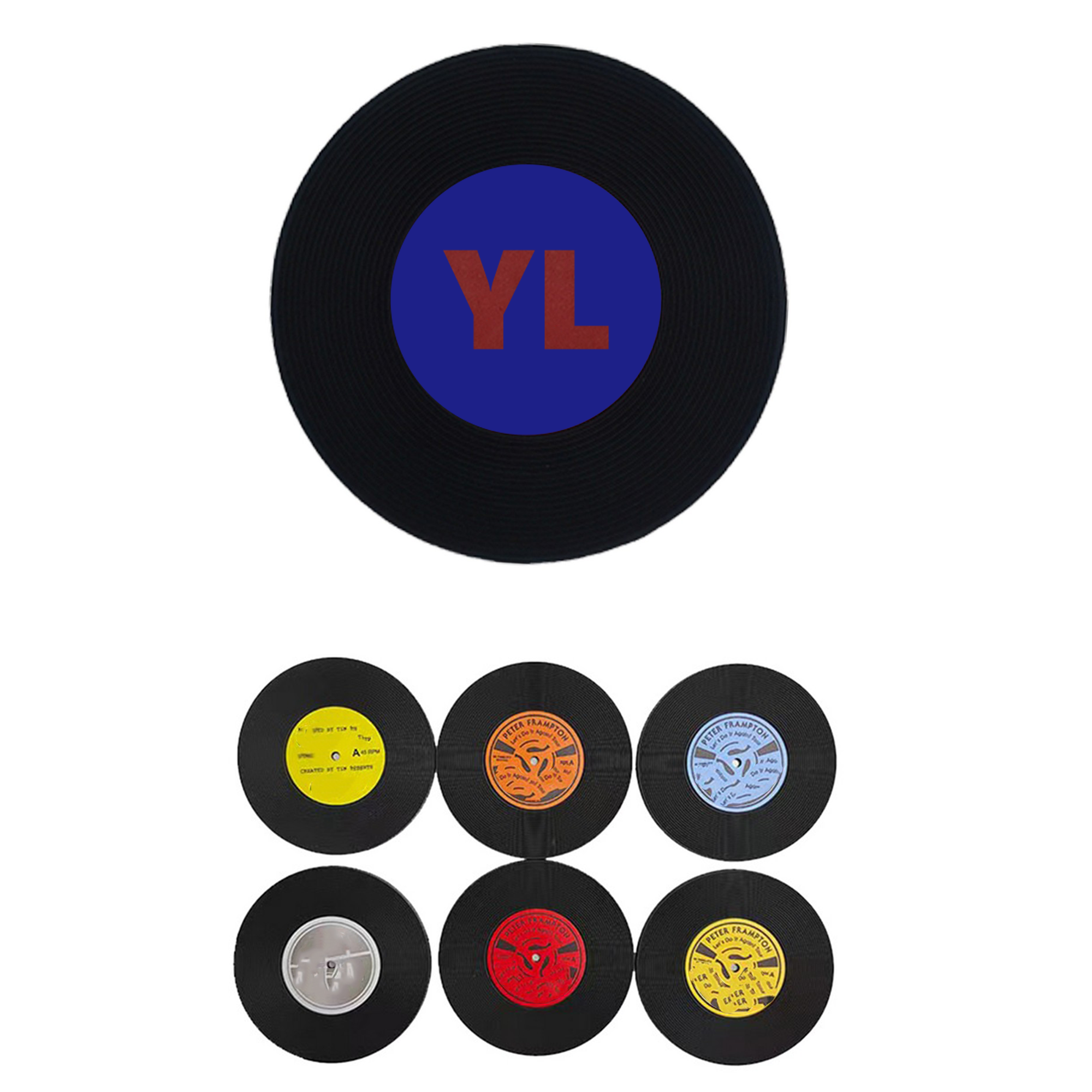 Full Color Vinyl Coaster 2