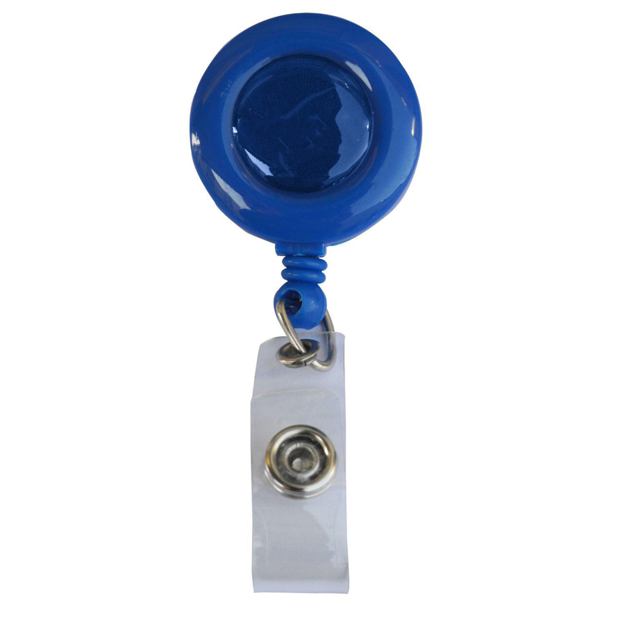 Circular Badge Reel w/ Bulldog Clip 7
