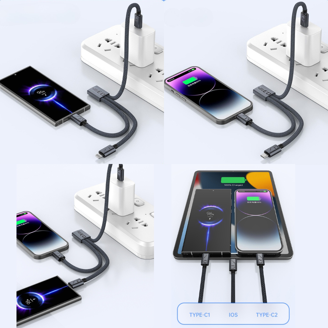 3-in-1 Detachable Charging Cable 5