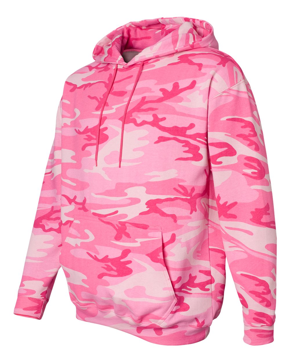 Unisex Camo Fleece Hoodie Sweatshirt - 3969 13