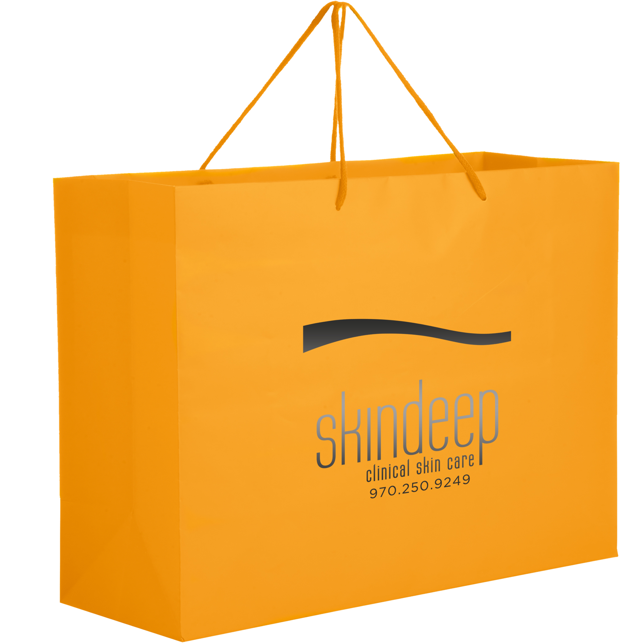 Matte Laminated Euro Tote Bags - Foil Stamped 14