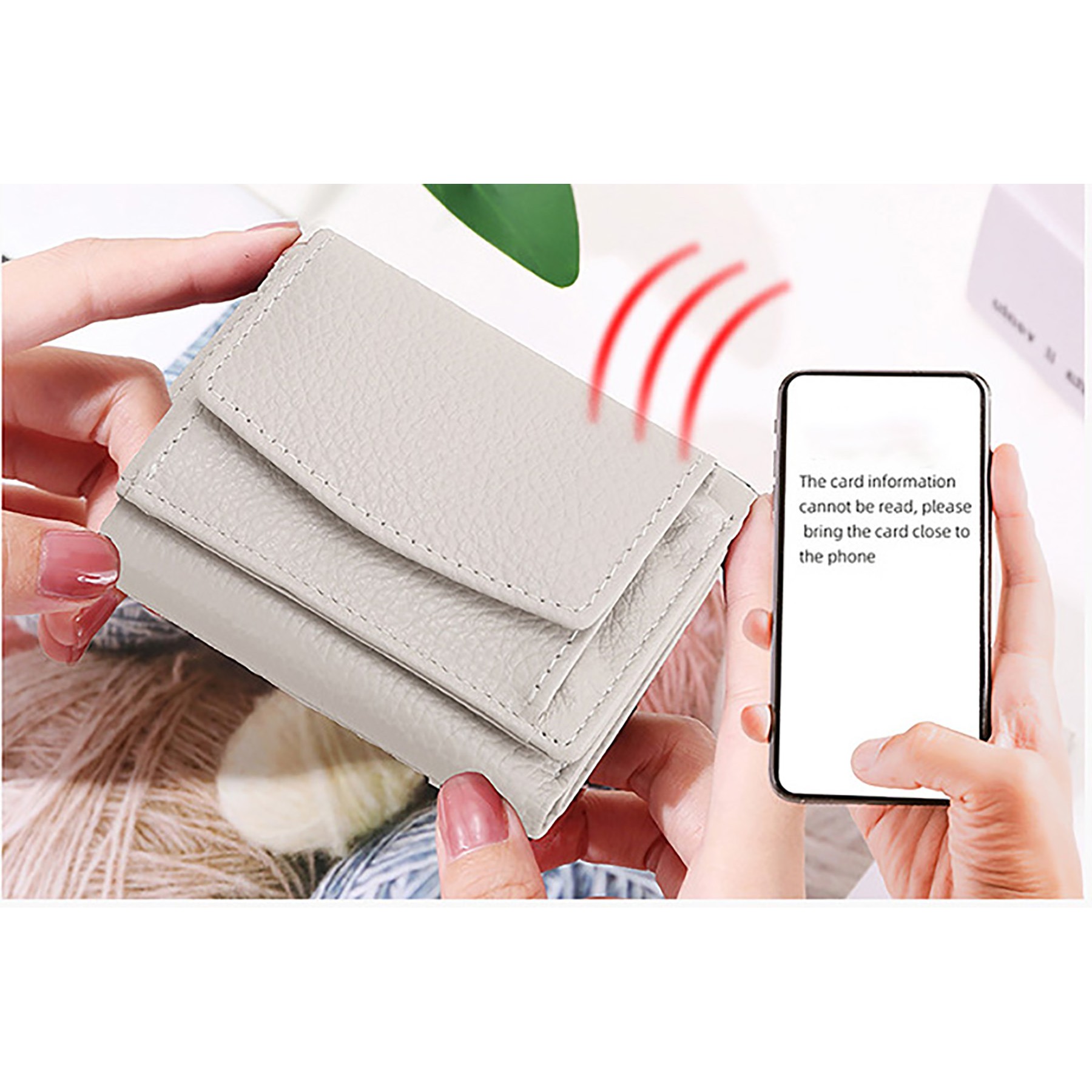 Rawhide Trifold Wallet 5