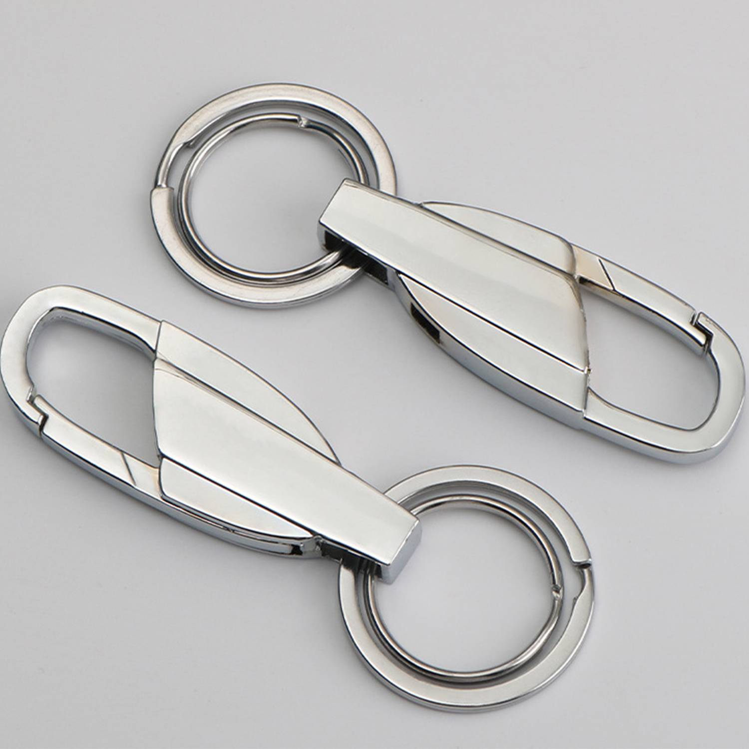 Creative Leather Metal Keychain 3