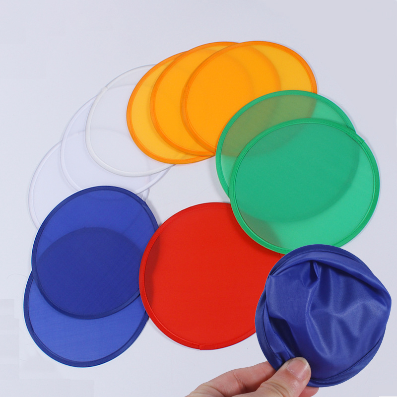 Folding Fan / Flying Discs With Pouch 2