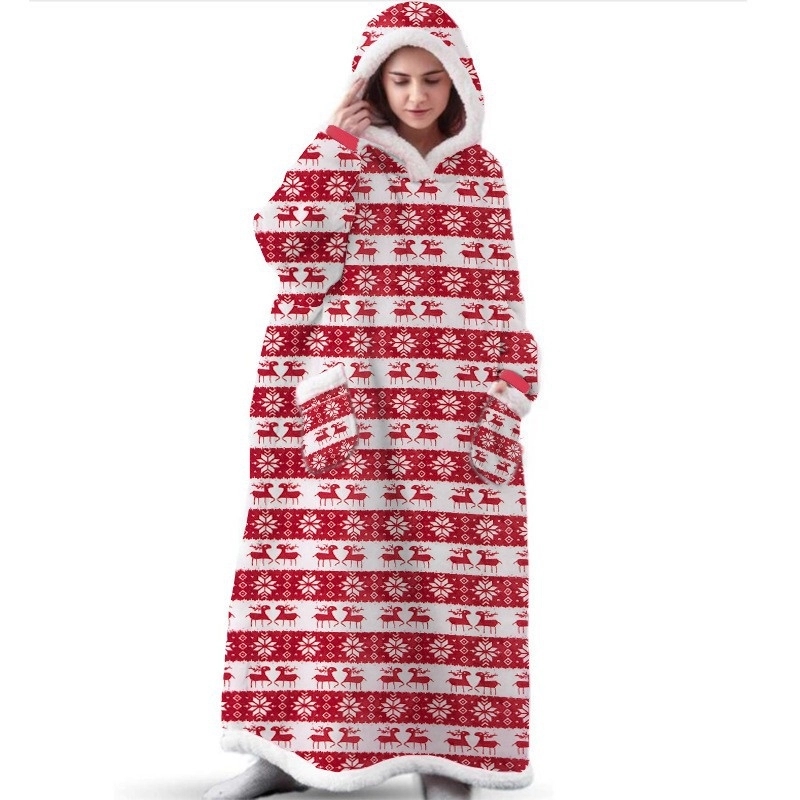 Oversized Hoodie Blanket 30X60" 9
