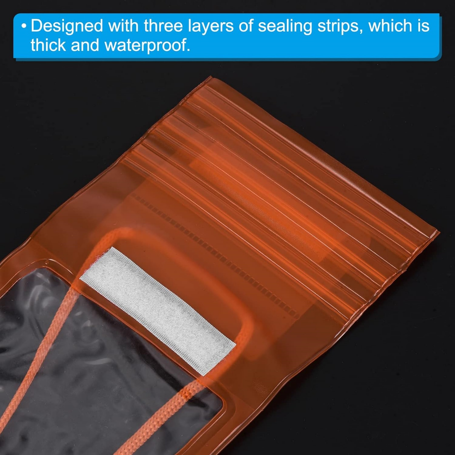 Waterproof Phone Pouch Dry Bag with Lanyard 2