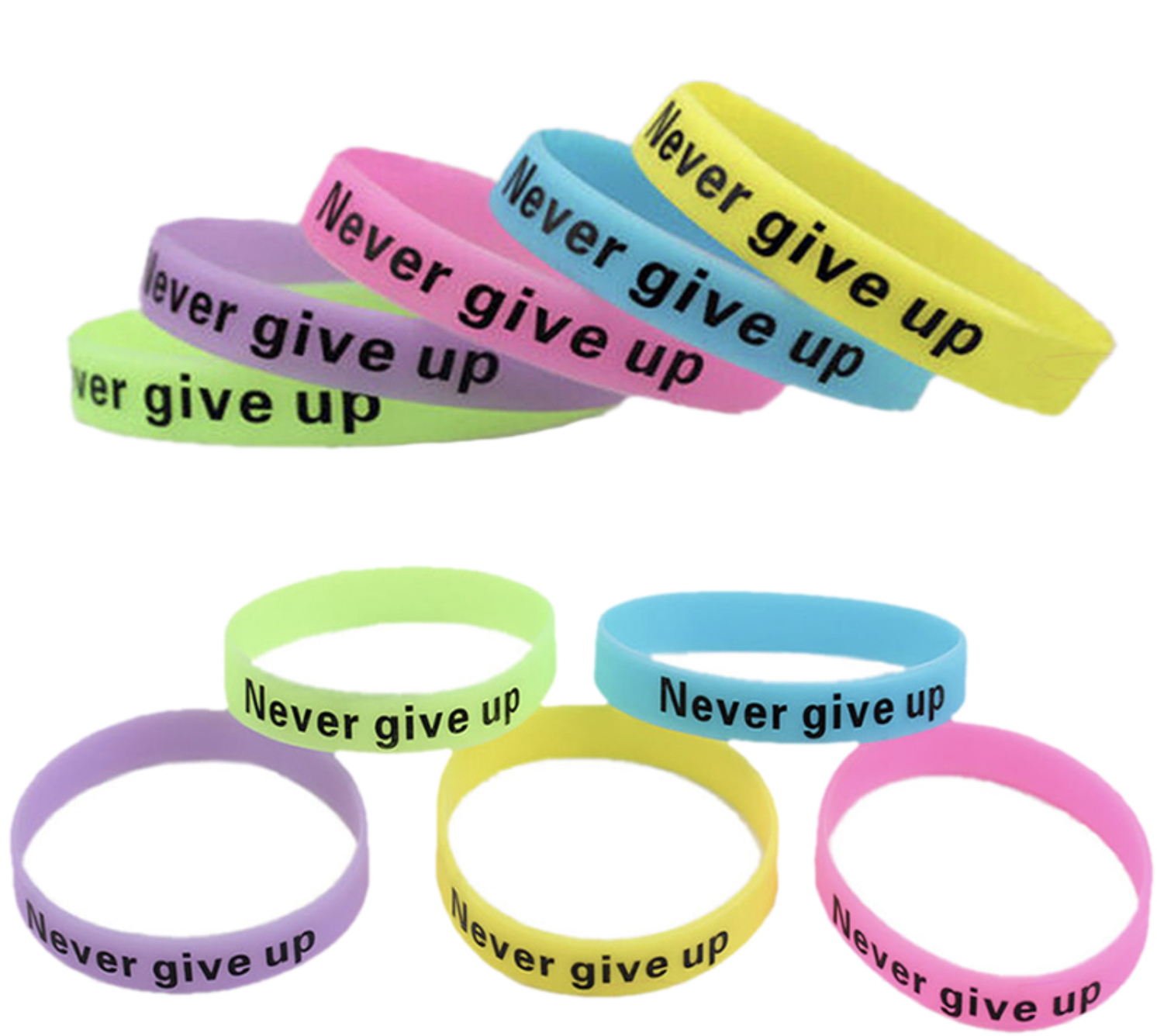 Sprinters Glow In The Dark Silicone Bracelet 8