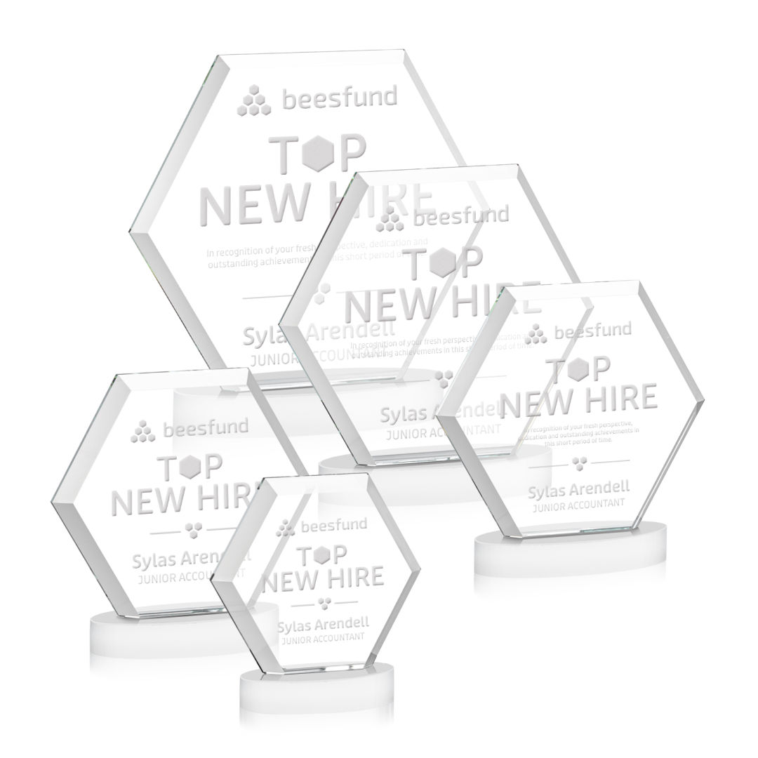 Barnett Award on Alberton Base - White