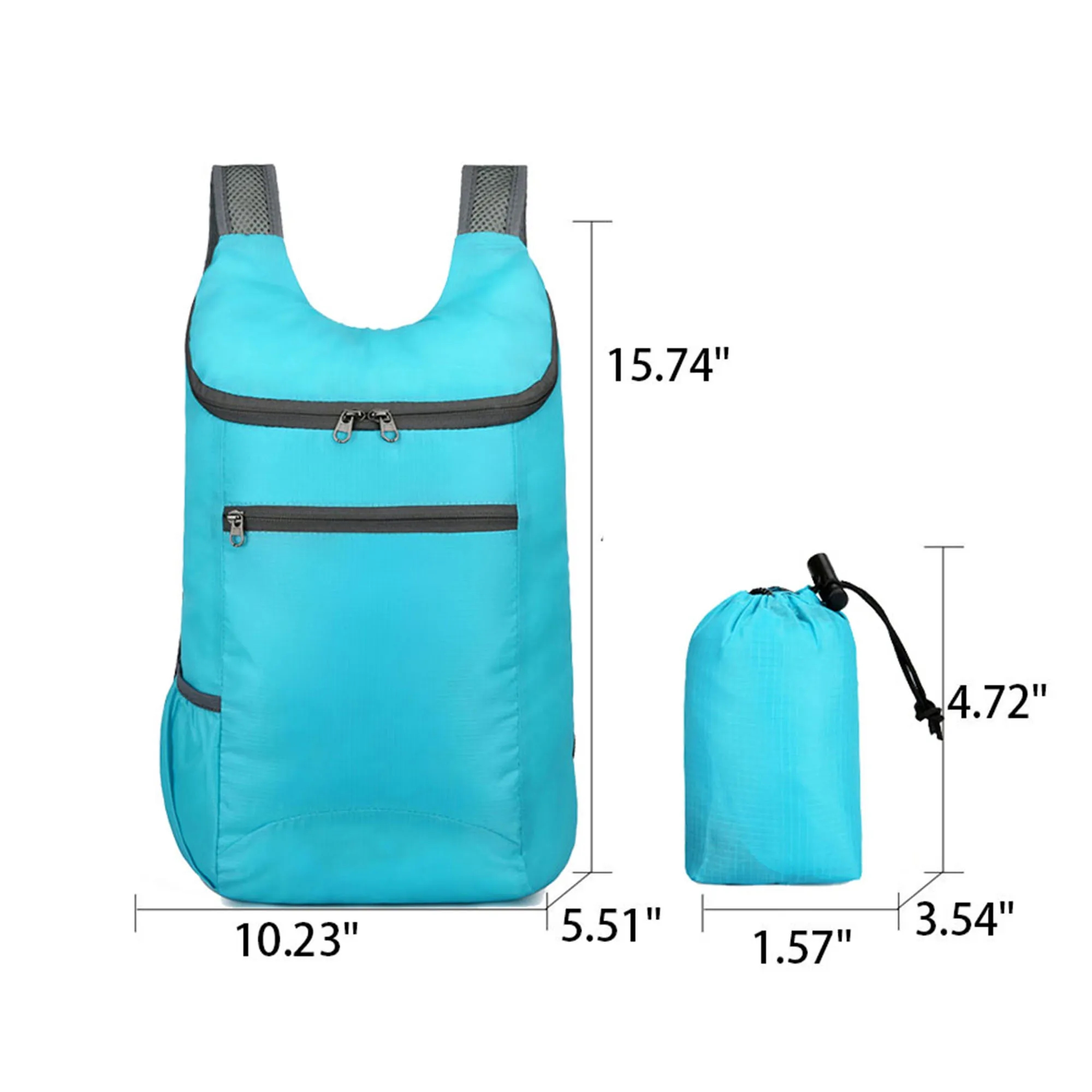 Foldable Shoulder Pack Casual Outdoor Bag 2