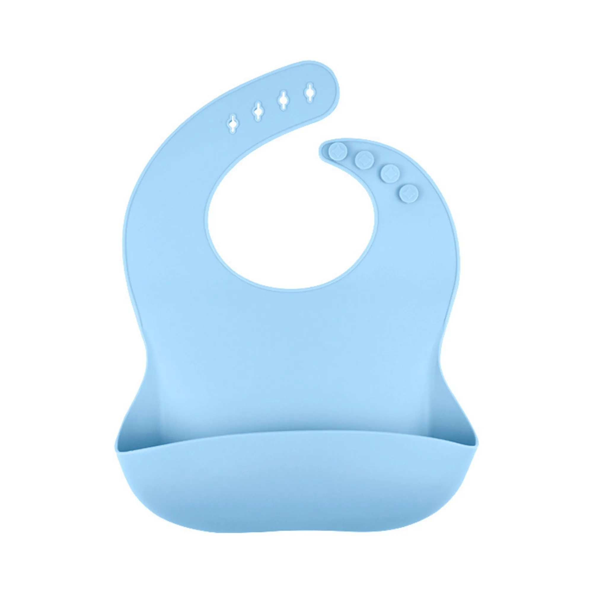 Durable Adjustable Silicone Baby Bibs 6