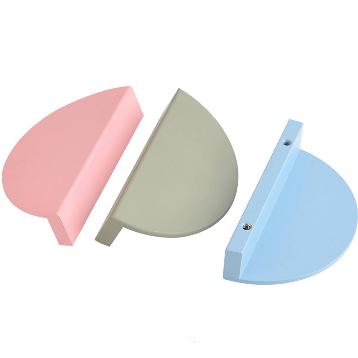 Aluminum Alloy Semi-Circle Cabinet Pull Handle 3