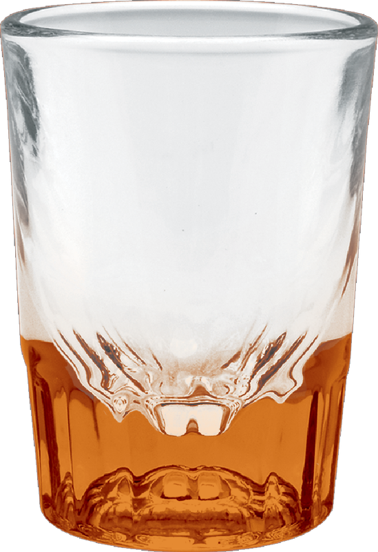 2 oz. Fluted Shot Glass - Deep Etched 11