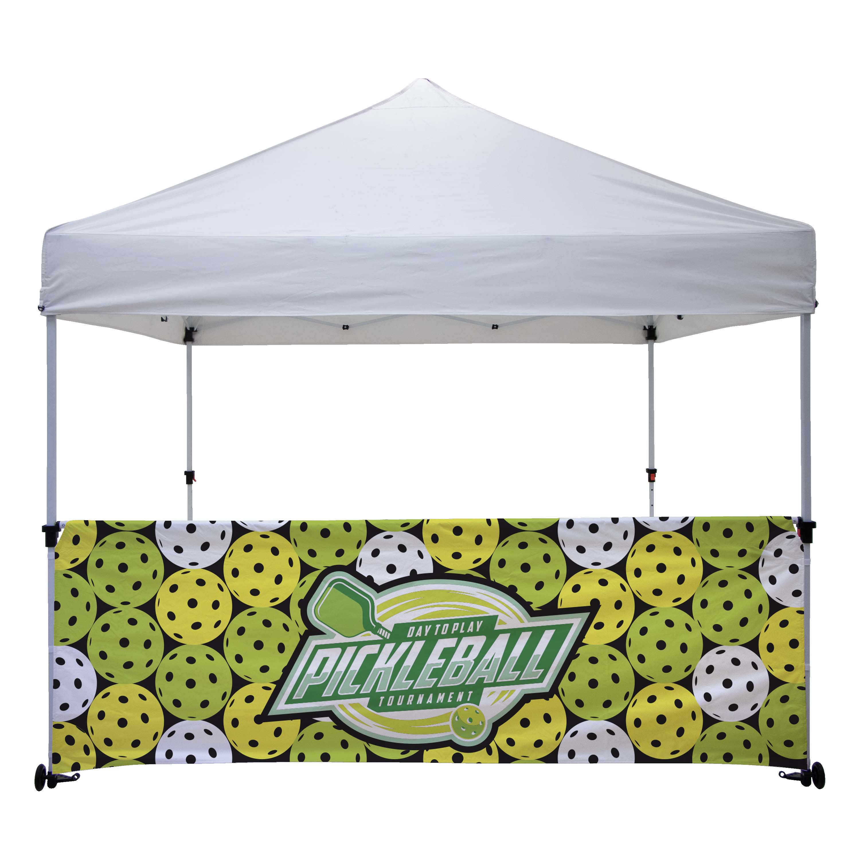 10' Omni Tent Half Wall Kit (Dye Sublimated, Single-Sided) 3