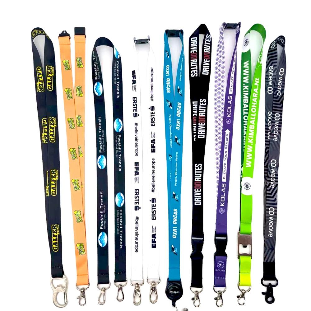 Custom 1/2" Polyester Lanyard - Full Color 4