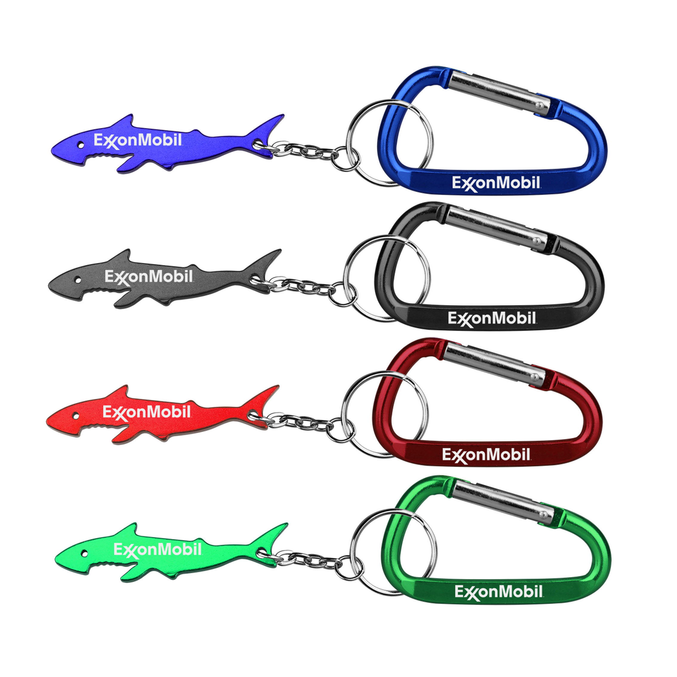 Shark Shape Key Chain with carabineer. Value Combo! 7