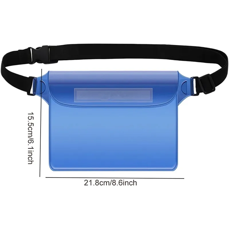 Waterproof Pouch with Adjustable Waist Strap 8