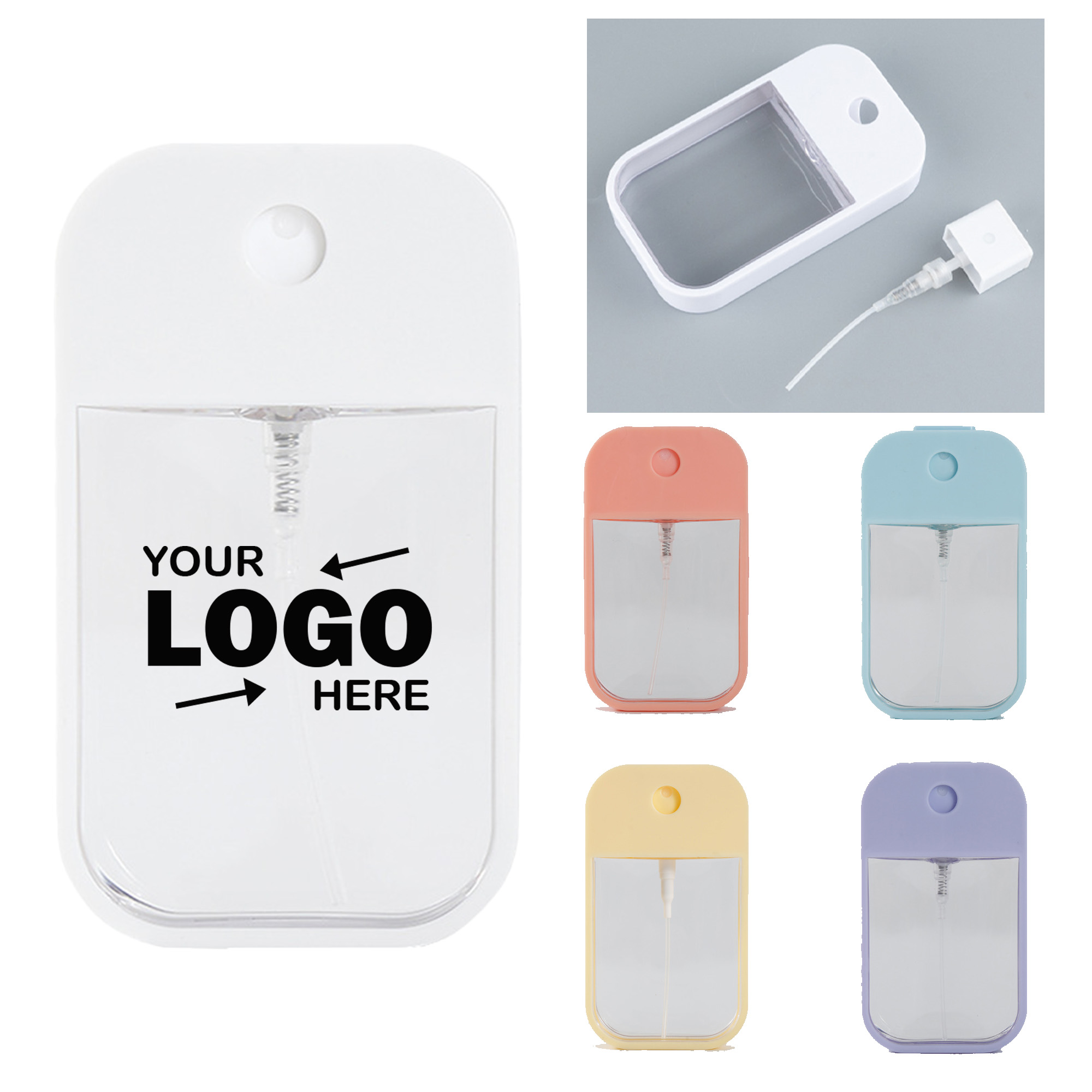 Mini Card-Shaped Portable Spray Bottle 4