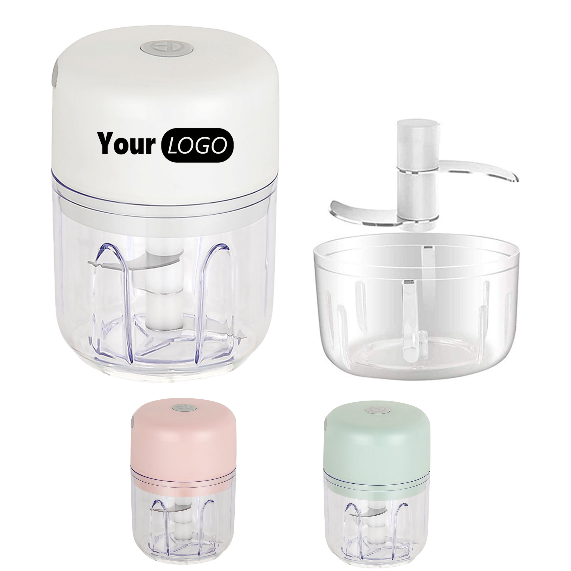 Portable USB Rechargeable Vegetable Chopper 2
