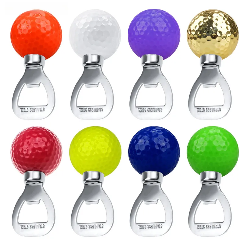 Golf Ball Stainless Steel Bottle Opener 9