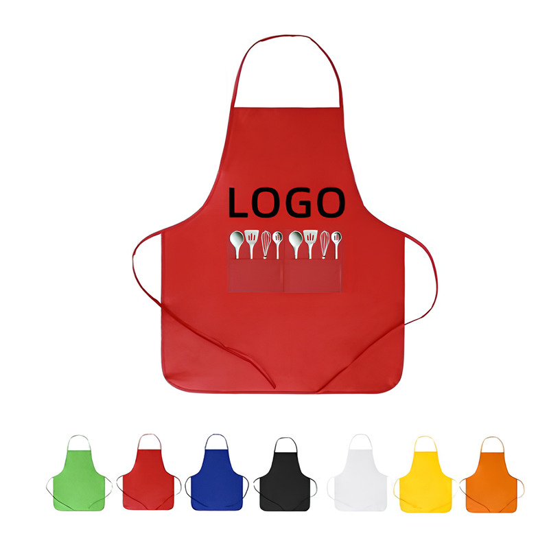 Non-Woven Apron W/ Front Pockets 2