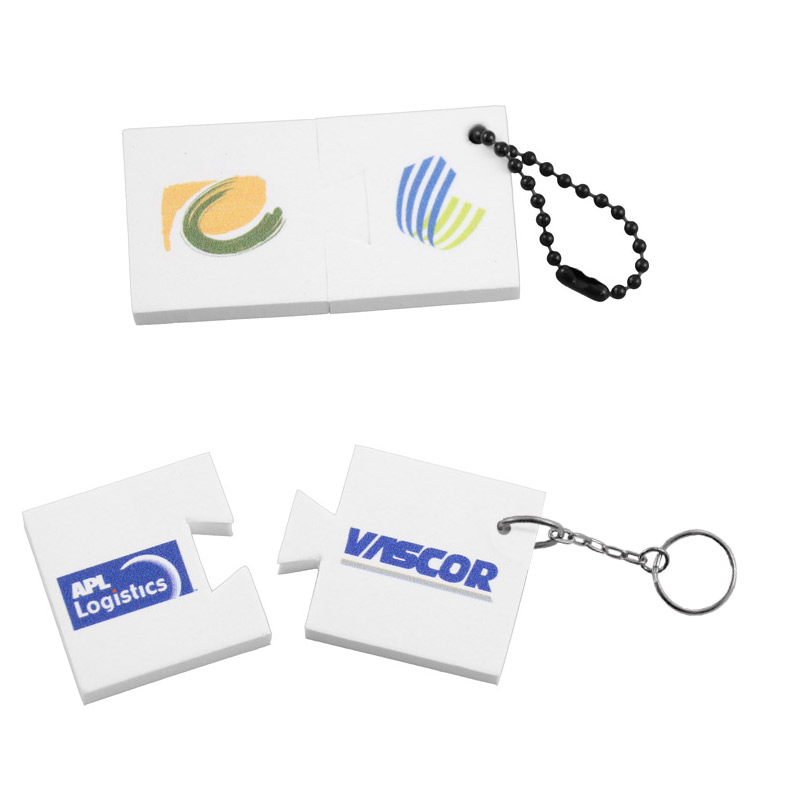 2 Pc Puzzle Key Tag 4