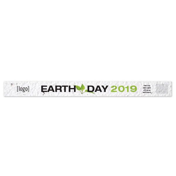 Earth Day - Seed Paper Wristband