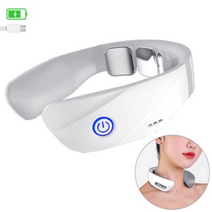 Neck Massager With Magnetic Electrode Pads 22