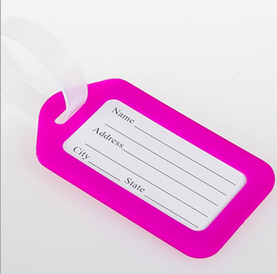 PVC Luggage Tag 3