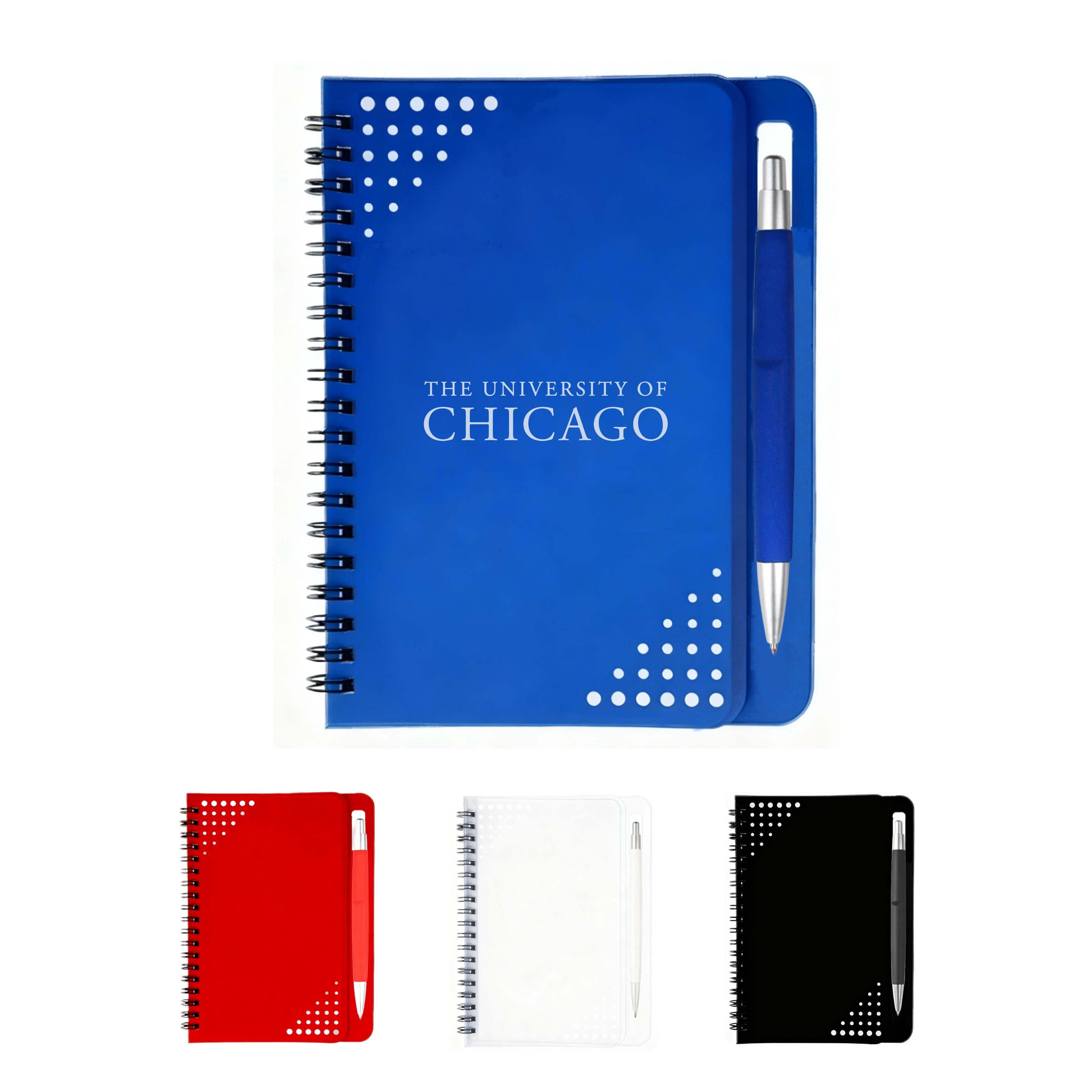 Spiral Notebook with Pen - OCEAN 1