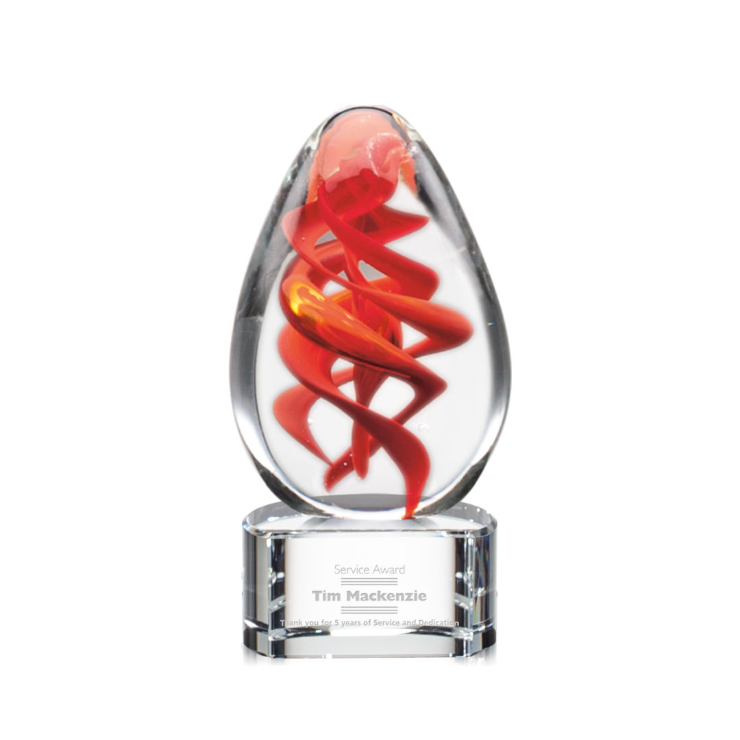 Helix Award on Paragon Base - Clear 4