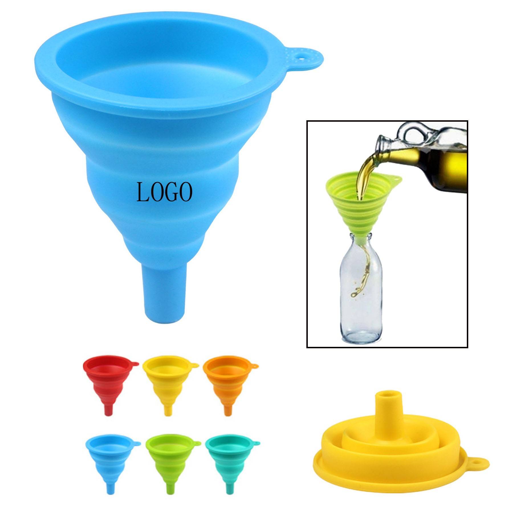 Silicone Collapsible Funnel 1